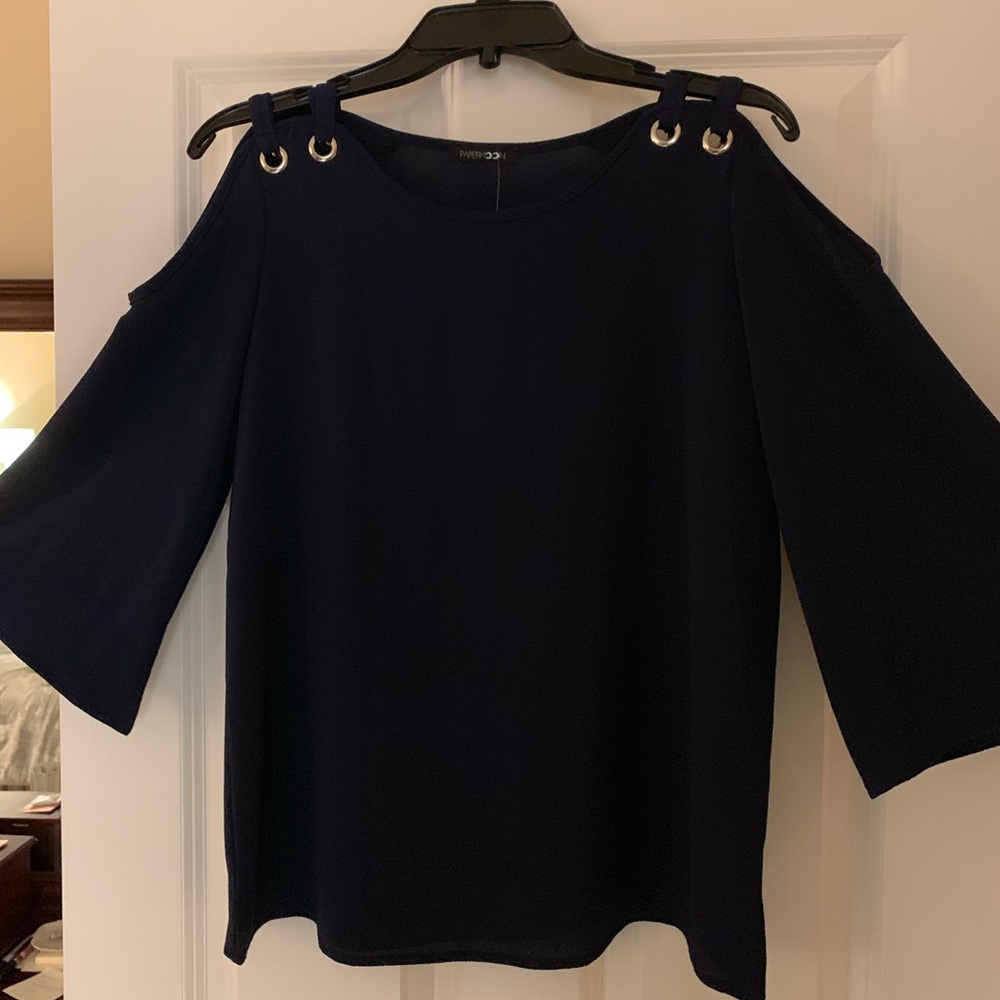 Navy blouse - Picture 2 of 3